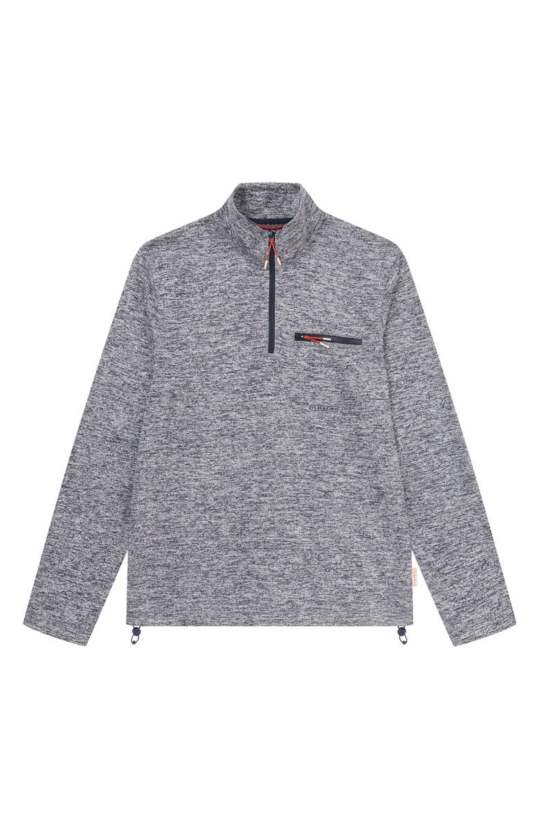 Sealskinz Quarter Zip Pullover, Alternate, color, Navy