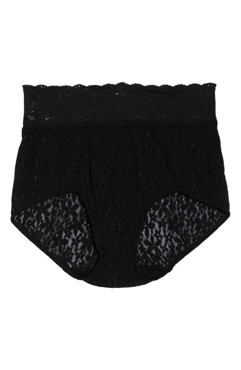 Wacoal Halo Lace Briefs, Alternate, color, Black