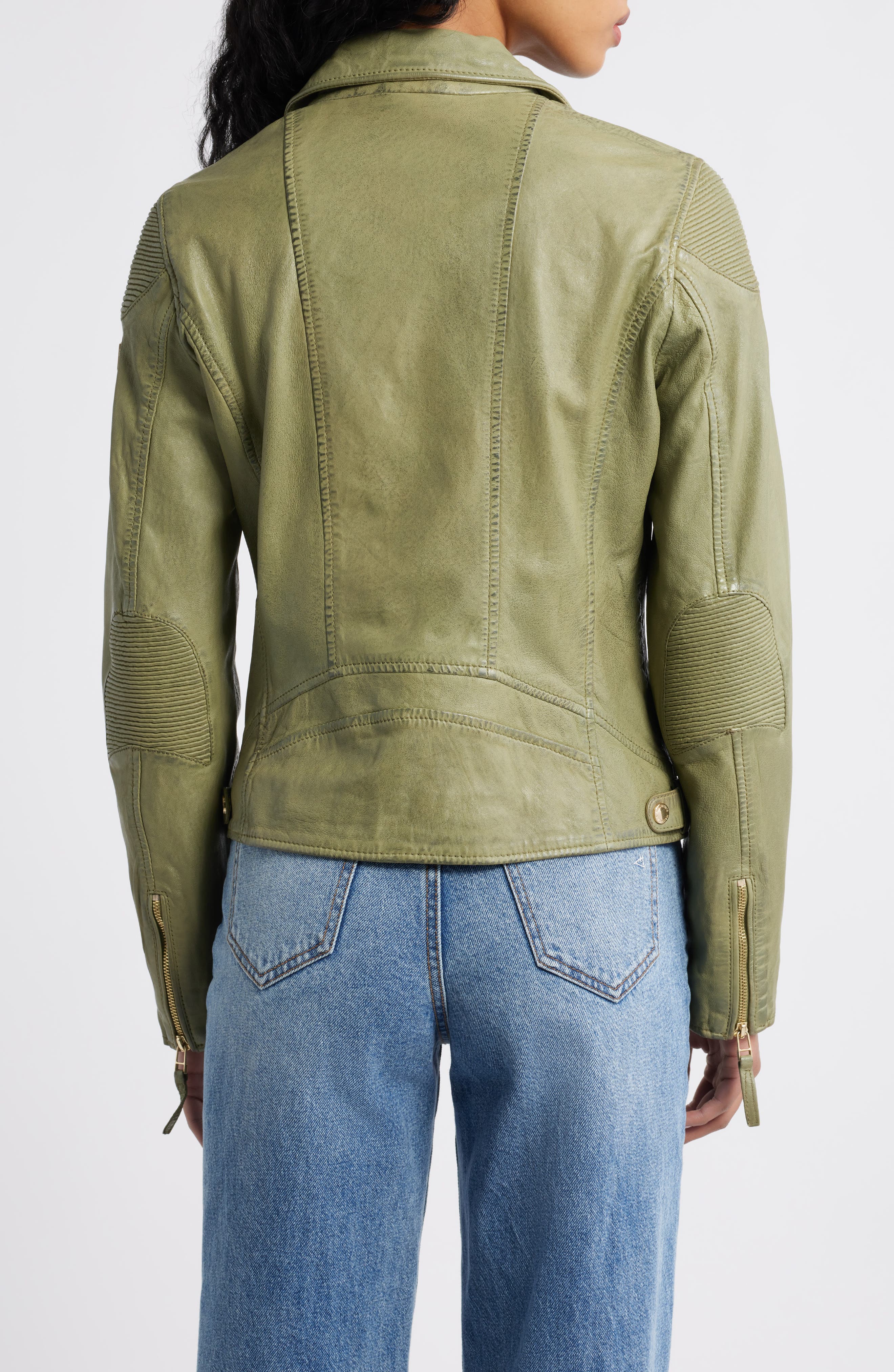 Raizel Leather Moto Jacket - image 2