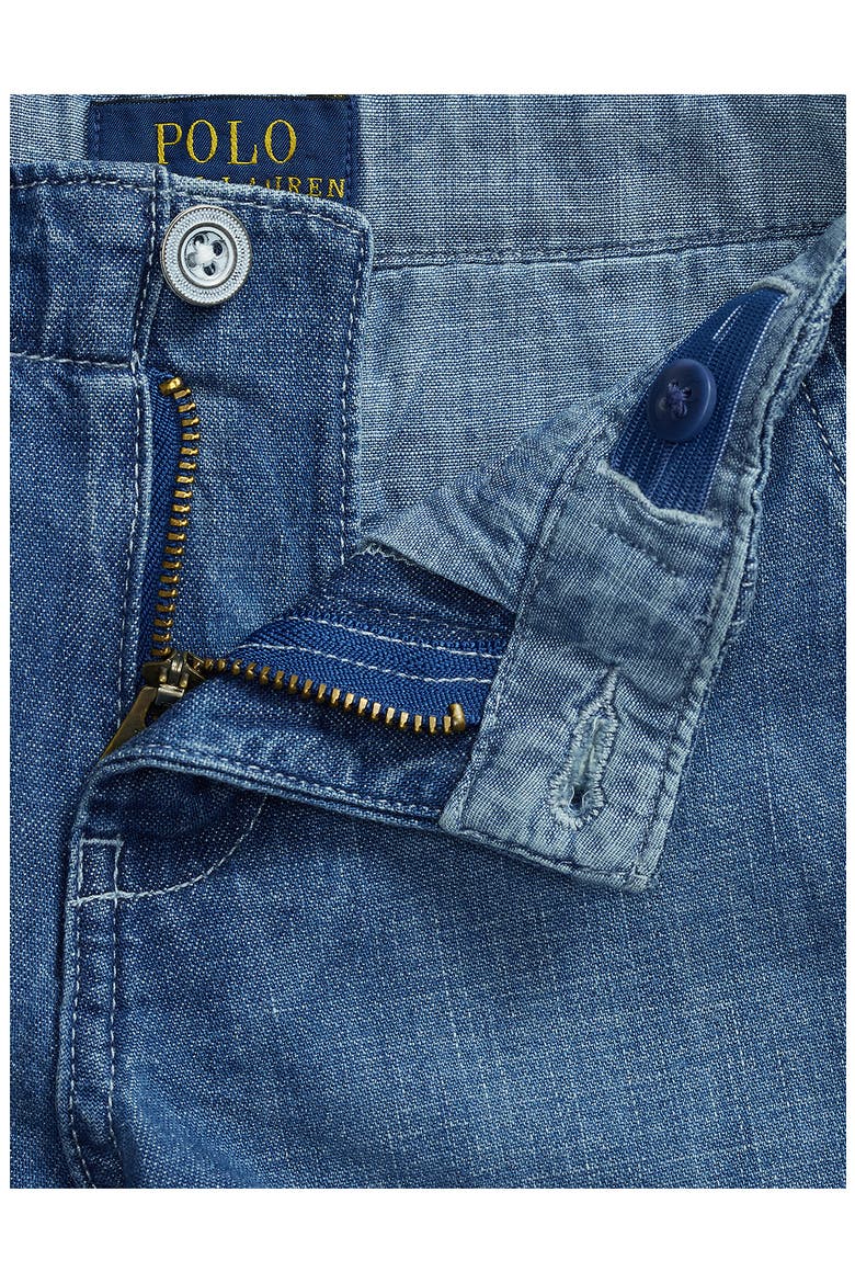Kids' Denim Shorts, Alternate, color, ANDORIA WASH