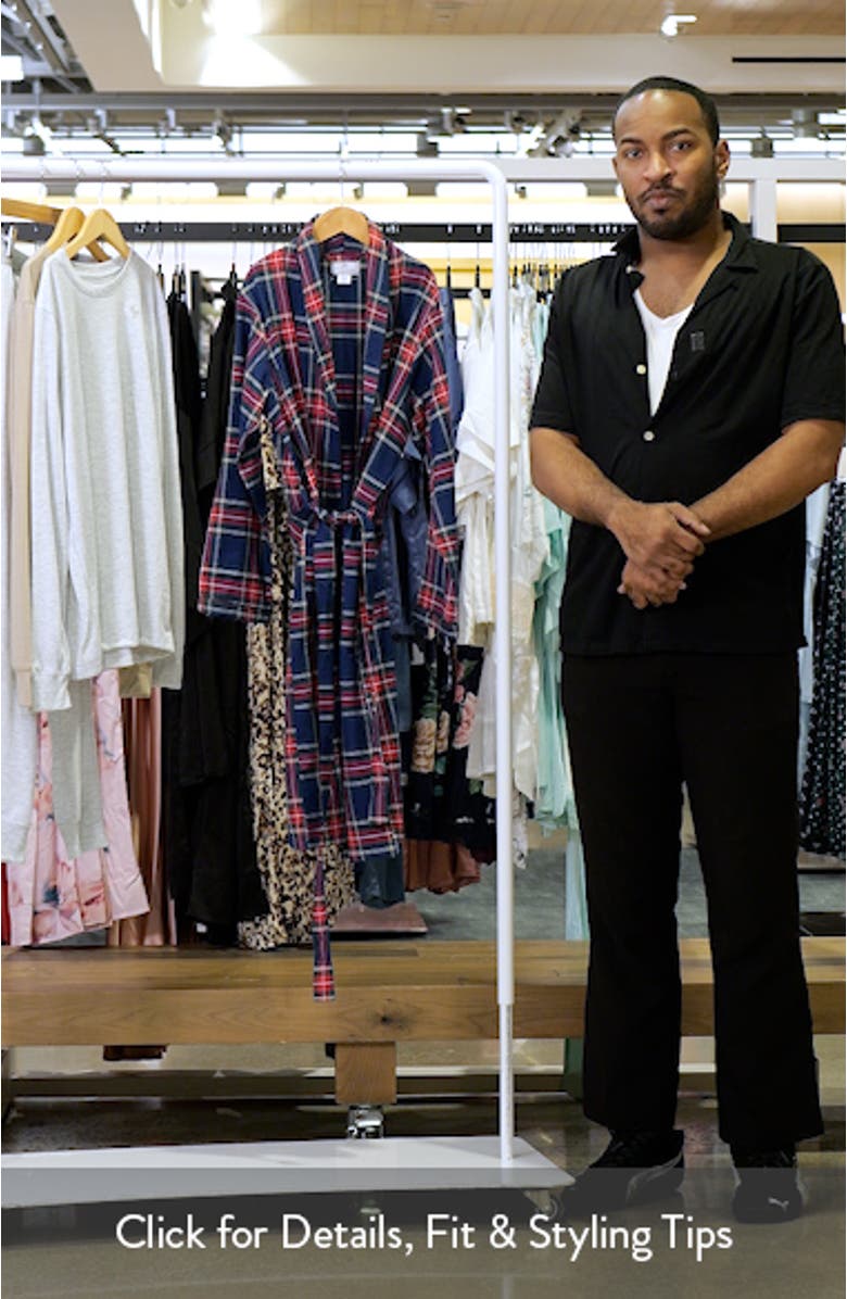 Kids' Windsor Tartan Robe, sales video thumbnail