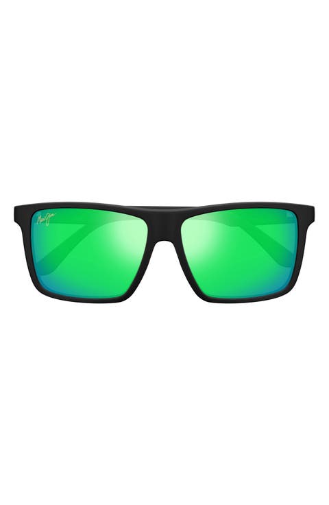 Mamalu Bay 62mm PolarizedPlus2® Oversize Square Sunglasses