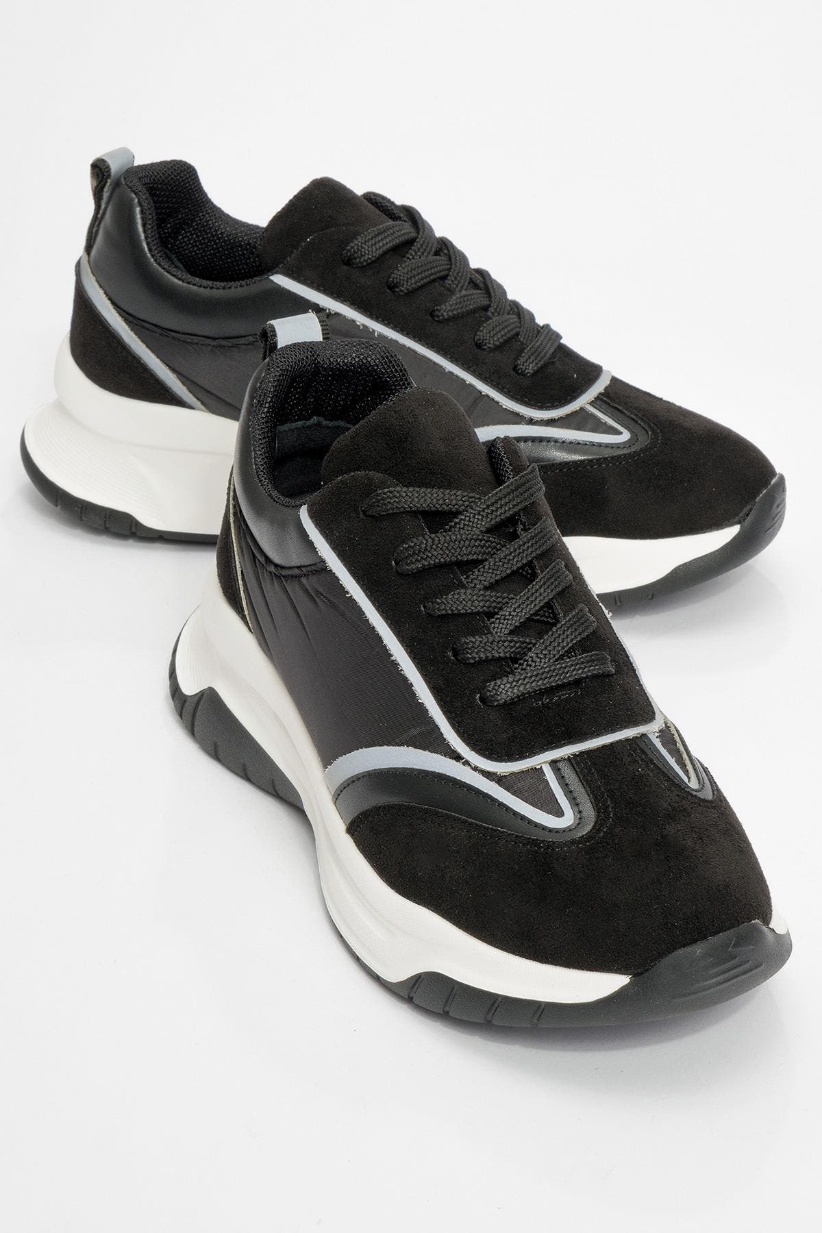 Prologue Shoes Doch Sneakers, Main, color, Black Faux Leather