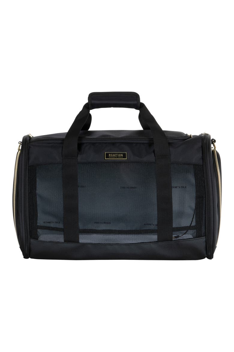 Pet Carrier Duffle Bag, Alternate, color, BLACK