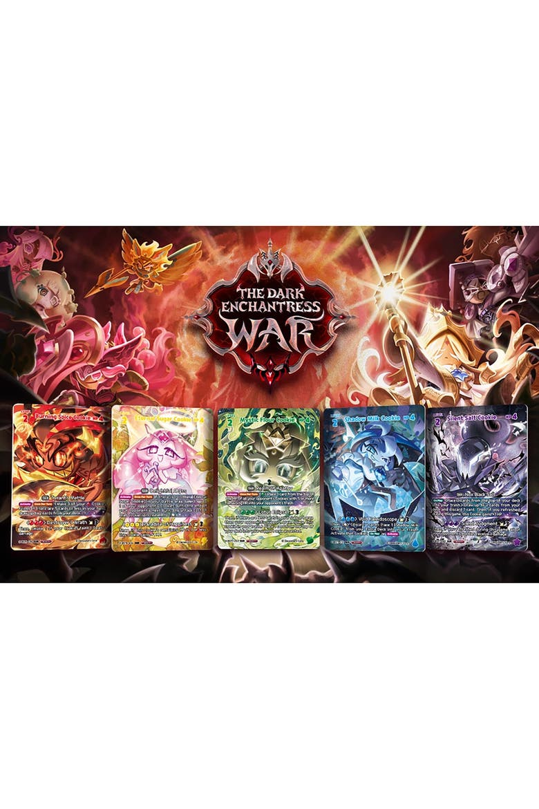 CookieRun TCG The Dark Enchantress War Braverse Trading Card Game, Alternate, color, Multicolored
