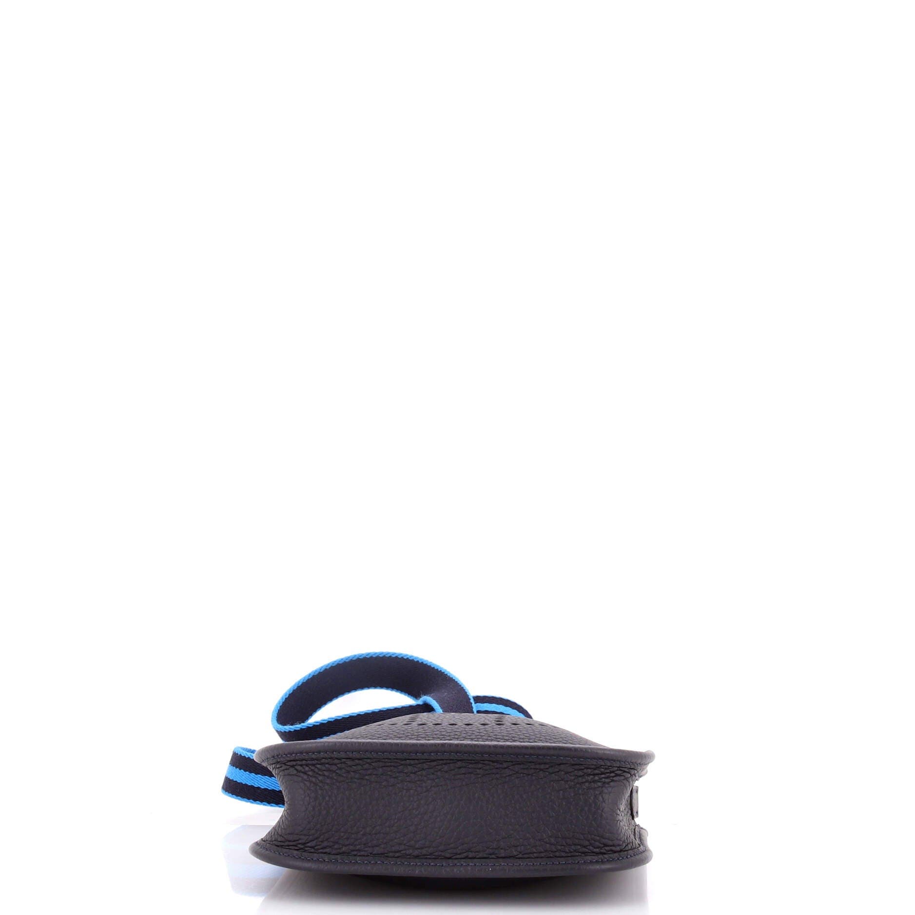 Pre-Owned Hermes Evelyne Bag Gen III Clemence TPM, Alternate, color, Bleu Nuit