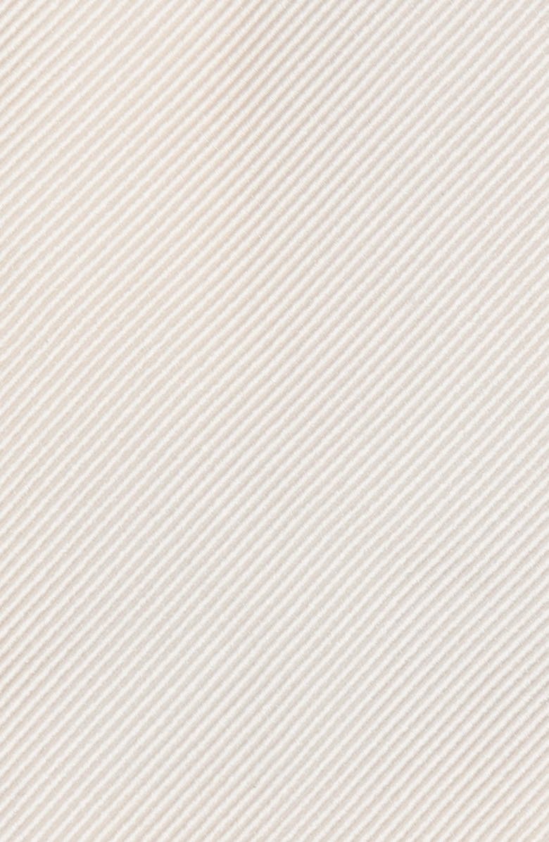 TOM FORD Mogador Solid Silk Tie, Alternate, color, Aw004 Ivory