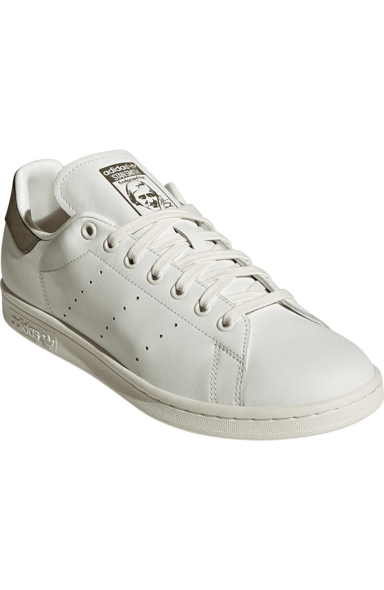 adidas Stan Smith Sneaker, Main, color, White/ White/ Olive Strata