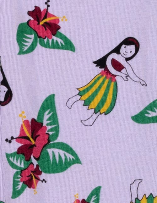 Leveret Kids Cotton Footed Printed Pajamas, Animal, Holiday & Fun Prints In Yellow