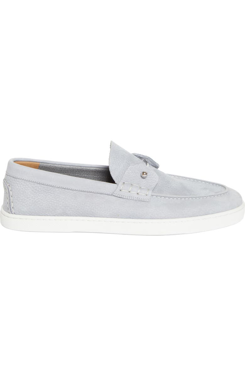 Christian Louboutin Chambeliboat Loafer, Alternate, color, Grey