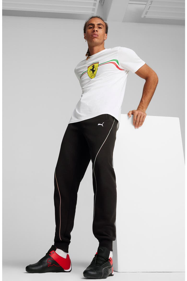x Scuderia Ferrari Race Joggers, Alternate, color, BLACK