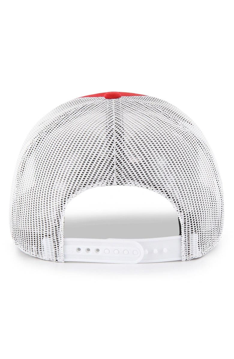 '47 Men's '47 Red Los Angeles Angels Drifter Trucker Adjustable Hat, Alternate, color, Red