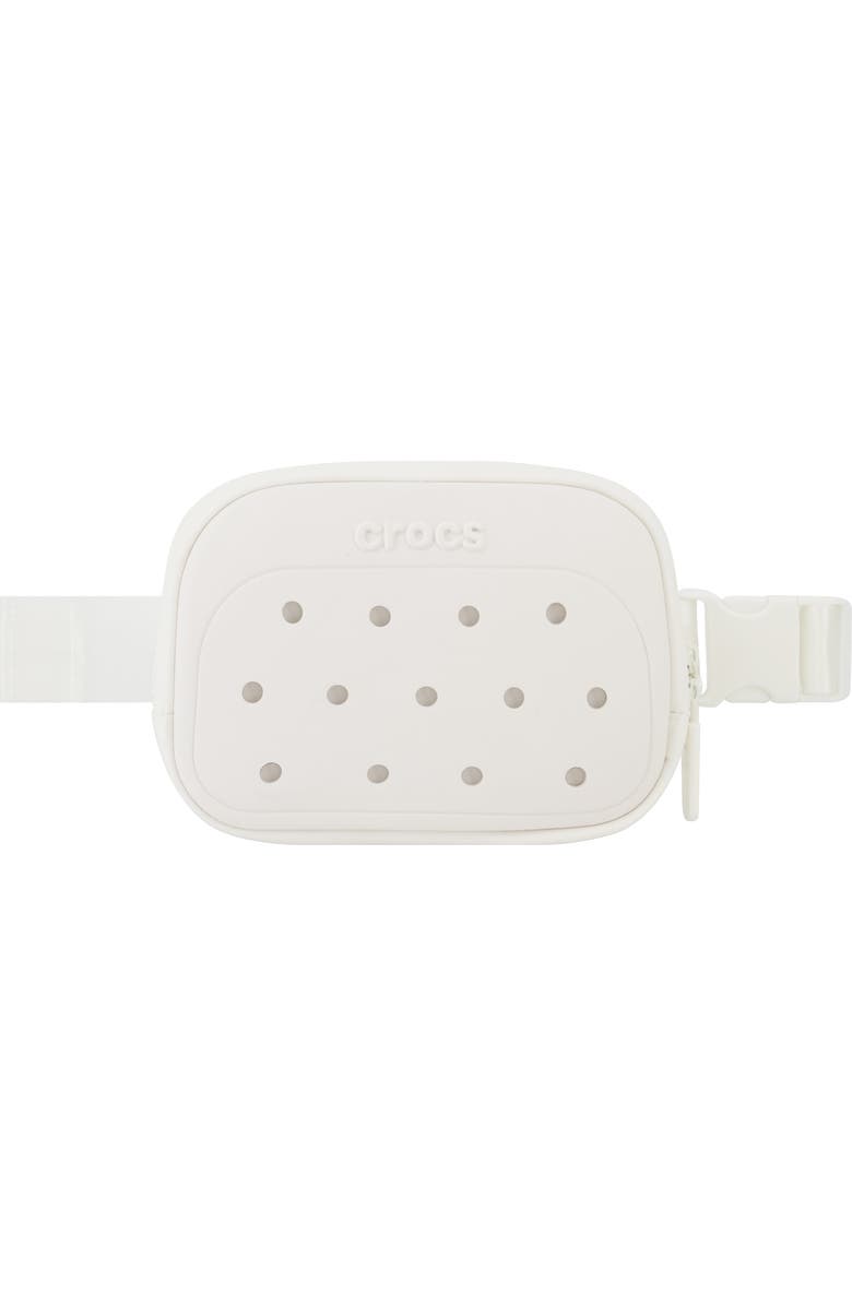 CROCS Classic Belt bag, Alternate, color, White