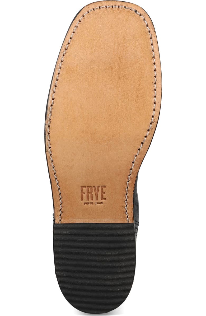 Frye Campus Platform Chelsea Boot, Alternate, color, Black