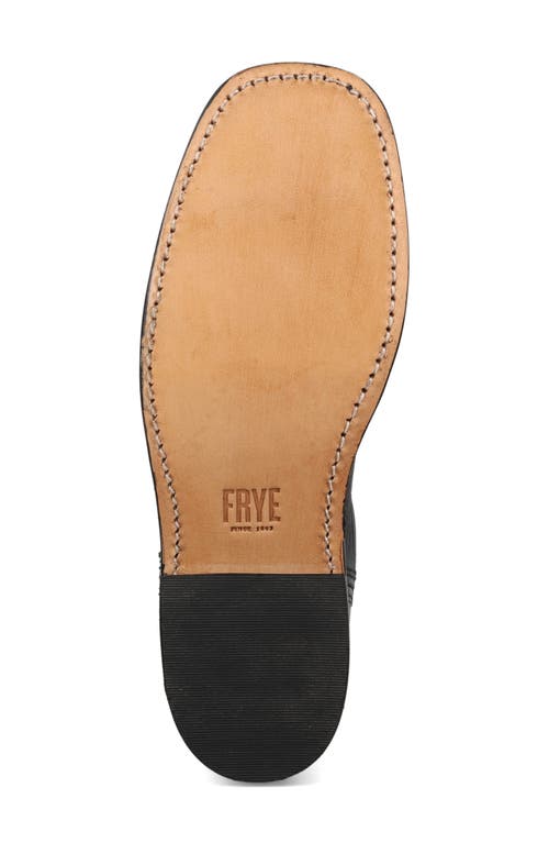 Frye Campus Platform Chelsea Boot In Black