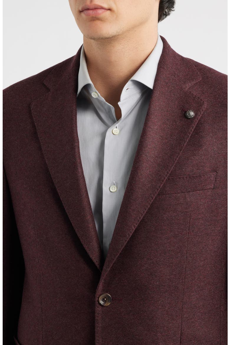 Darwin Burgundy COMFORTWEAR™ Knit Cashmere Sport Coat, Alternate, color, BURGUNDY