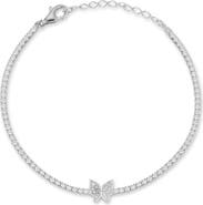 SPHERA MILANO CZ Butterfly Tennis Bracelet