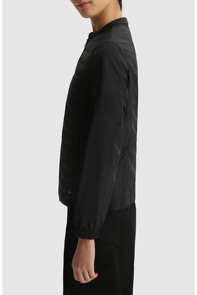 Violet Water Repellent Down Jacket, Alternate, color, BLACK