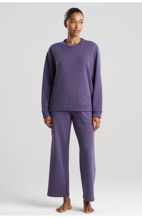 Nova Brushed Knit Everywhere Crew Neck Top