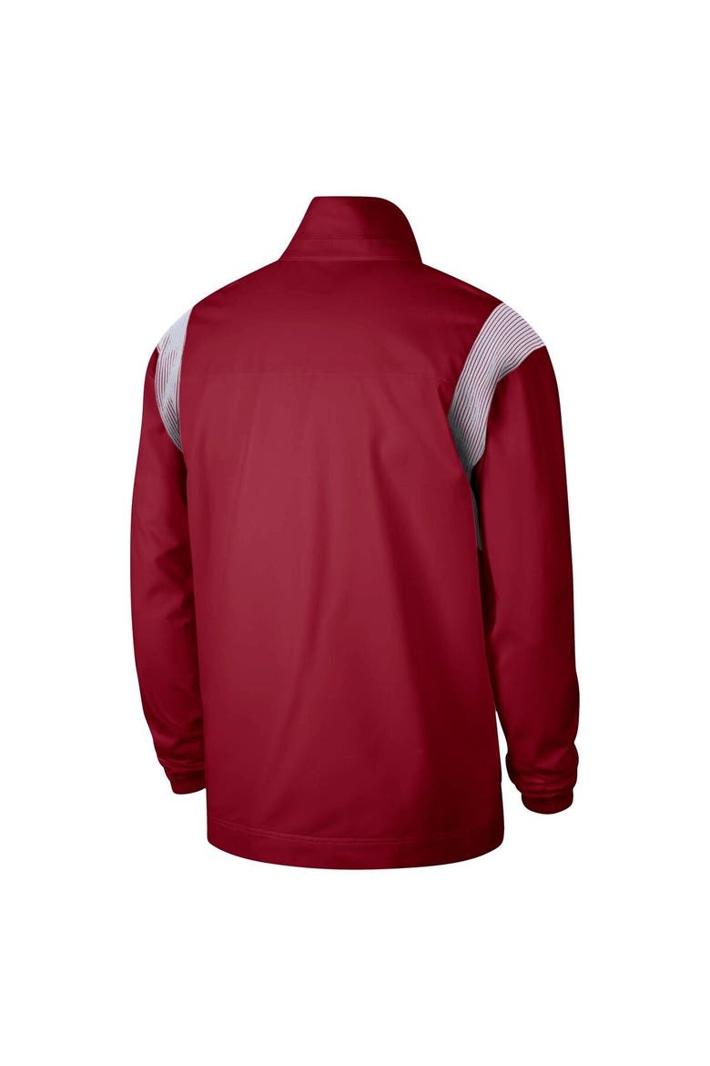 Men's Nike Crimson Alabama Crimson Tide Woven Full-Zip Jacket, Alternate, color, Crimson