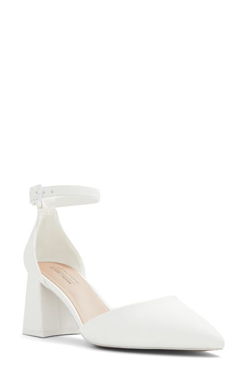 Call It Spring Daliaa Ankle Strap Pump In White