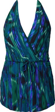 Magicsuit® Ellie Rainfall Skirted One-Piece Swimsuit