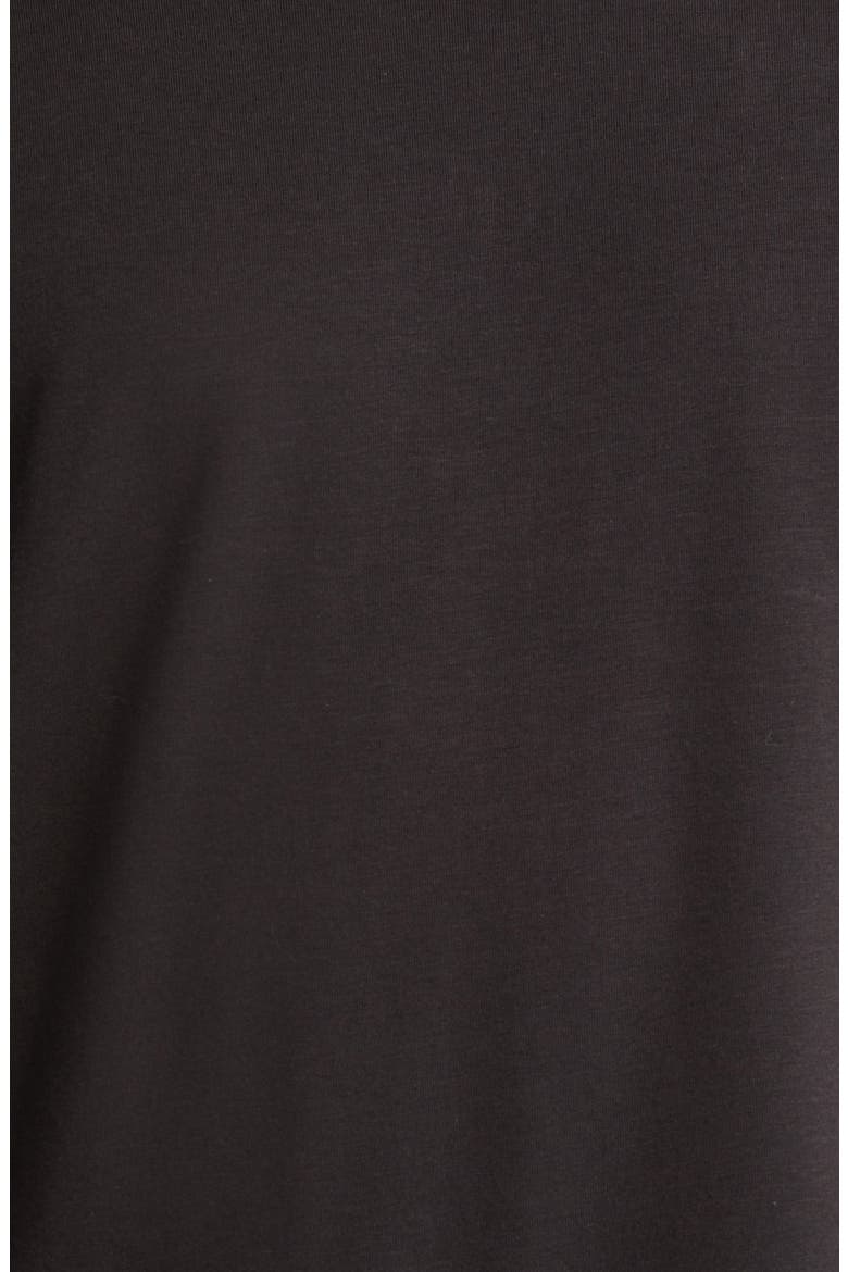 Pajama T-Shirt & Shorts, Alternate, color, BLACK