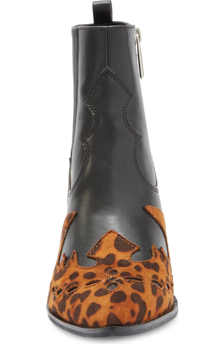 CAPE ROBBIN Janesa Western Boot, Alternate, color,