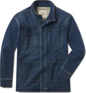 The Normal Brand Comfort Terry Denim Chore Coat
