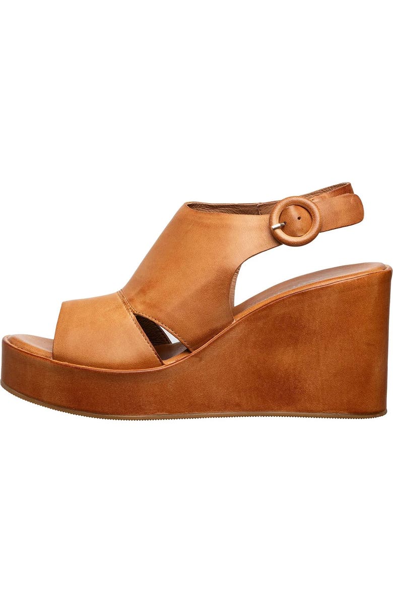 ANTELOPE Ramira Platform Wedge Sandal, Alternate, color, Taupe