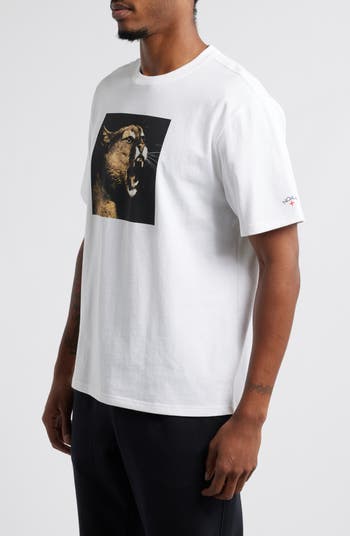 【NOAH】x PUMA コラボ グラフィックTシャツ 袖ロゴ コットン PUMA x Noah Puma Cotton Graphic T-Shirt | Nordstrom
