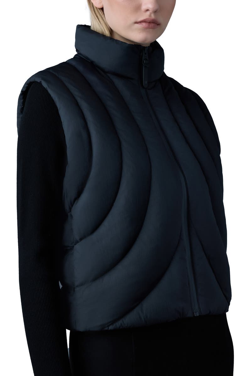 Mackage Adana Water Repellent 750 Fill Power Down Vest, Alternate, color, Black