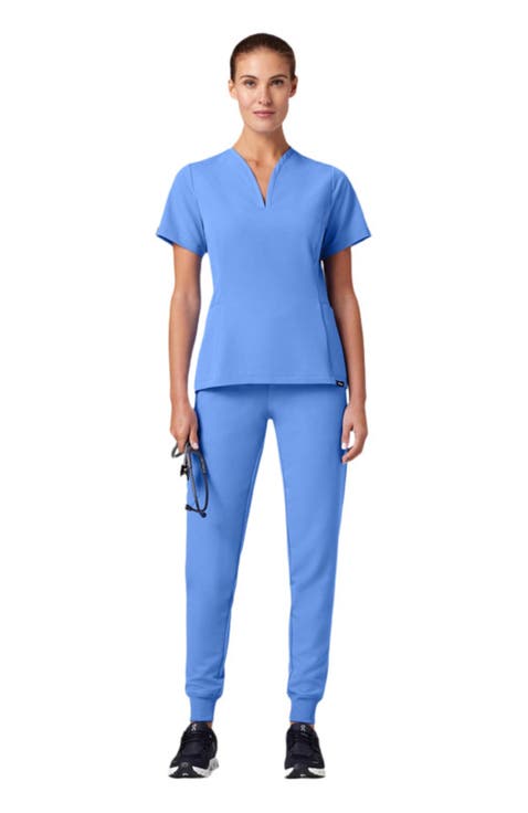 Calix Women's 2-Pocket Tailored V-Neck Scrub Top