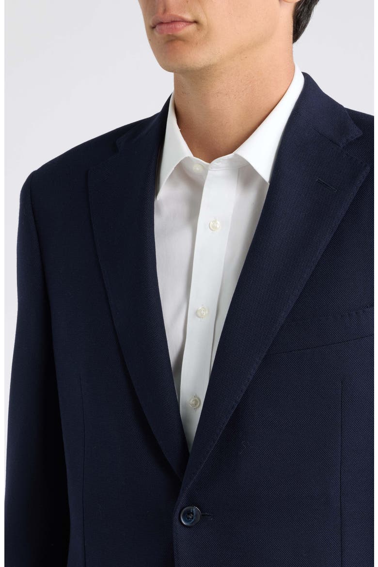 Luxury Performance Stretch Wool Suit Separate Jacket, Alternate, color, NAVY