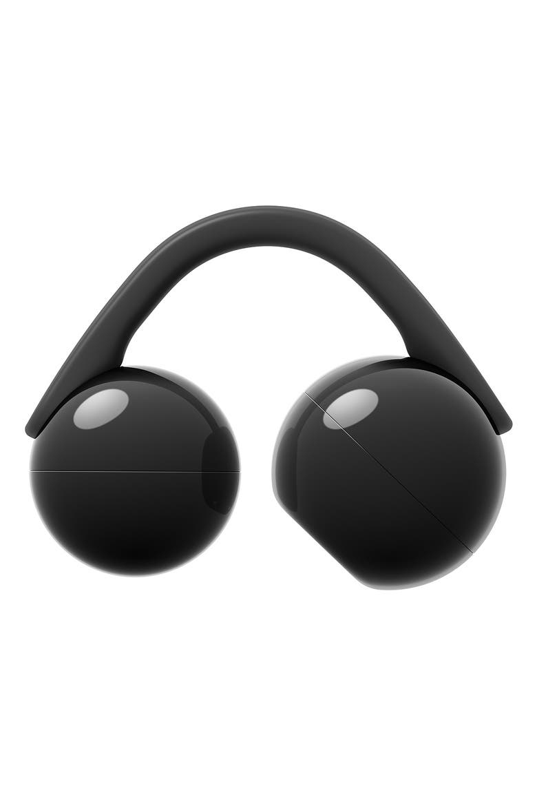 LinkBuds Clip Truly Wireless Open Earbuds, Alternate, color, Black