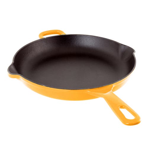 CHANTAL 10 inch Round Cast Iron Skillet in Marigold  product