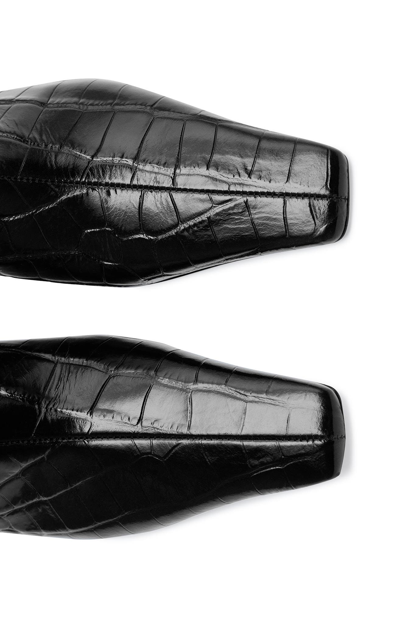 Kitten Heel Chelsea Boot, Alternate, color, BLACK