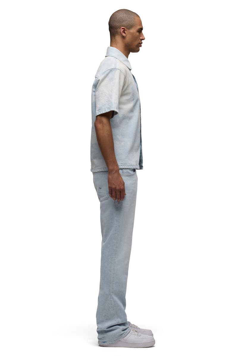 Hudson Jeans CAMP SHORT SLEEVE SHIRT, Alternate, color, 