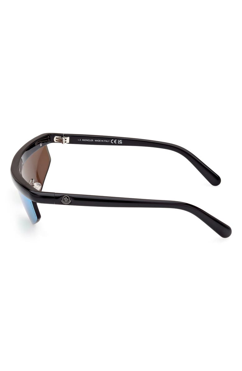 Moncler Orizion 65mm Rectangular Sunglasses, Alternate, color, 