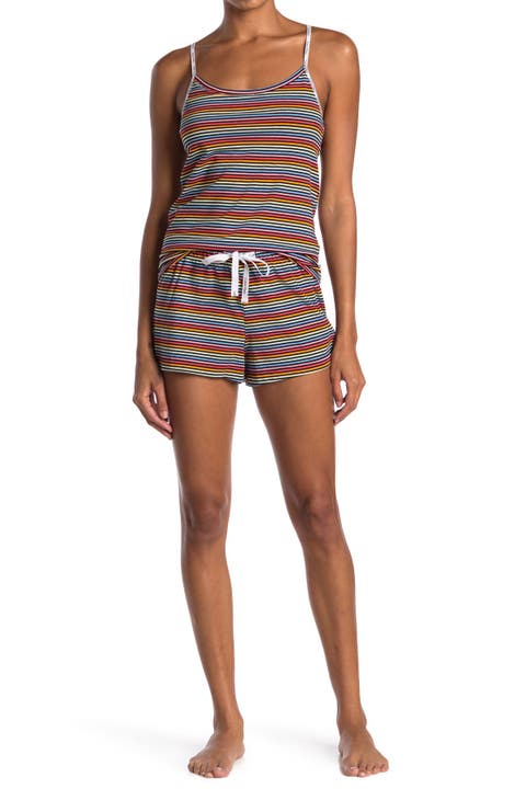 Calvin Klein Stretch Cotton Camisole & Shorts Pajamas