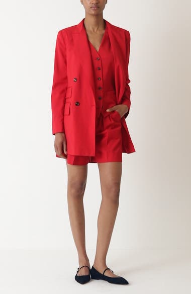 Max Mara Nebbie Double Breasted Virgin Wool Blazer | Nordstrom