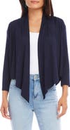 Karen Kane Calli Draped Open Front Cardigan