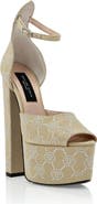 PHILIPP PLEIN Sandals High Heels Monogram Women
