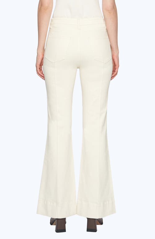 Bayeas High Waist Flare Jeans In White
