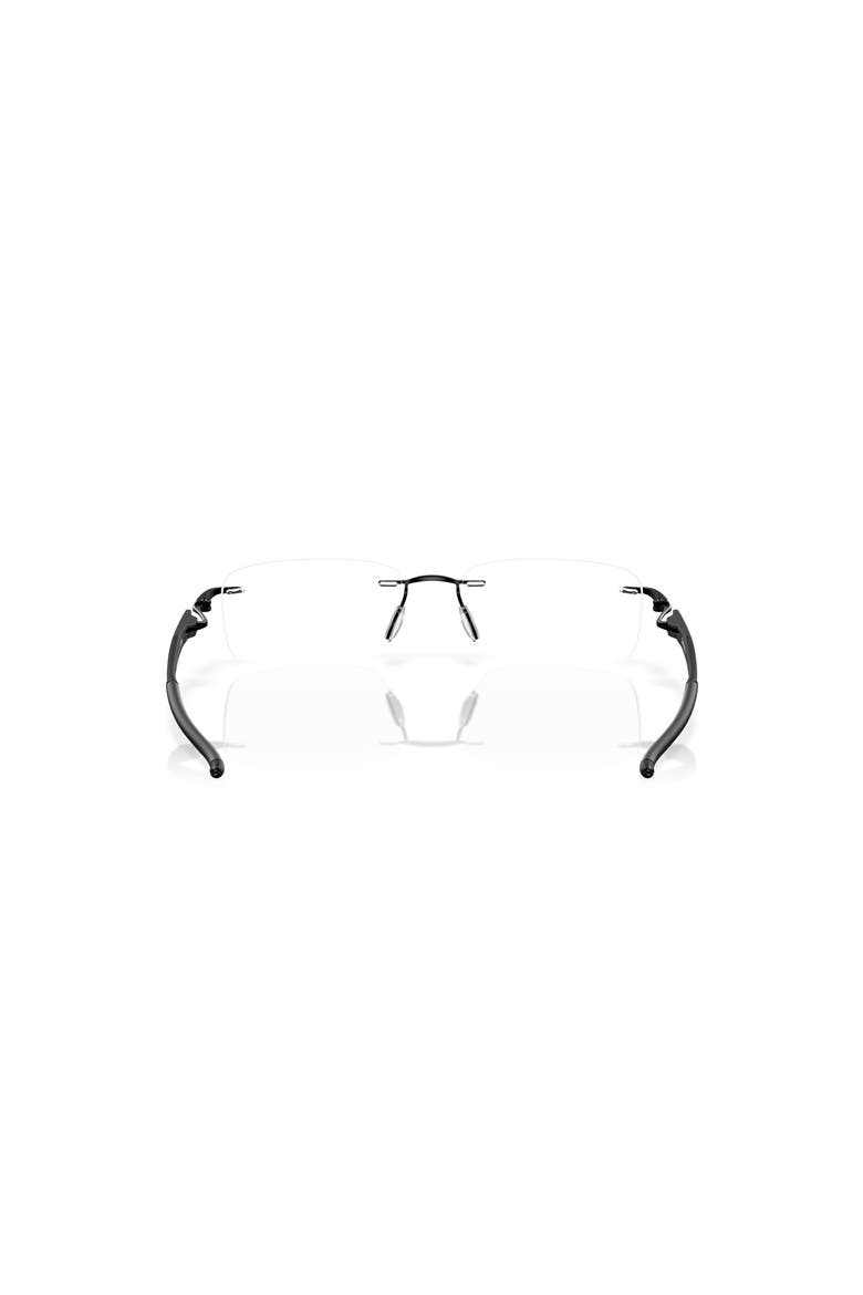 54mm Rectangle optical glasses, Alternate, color, Black