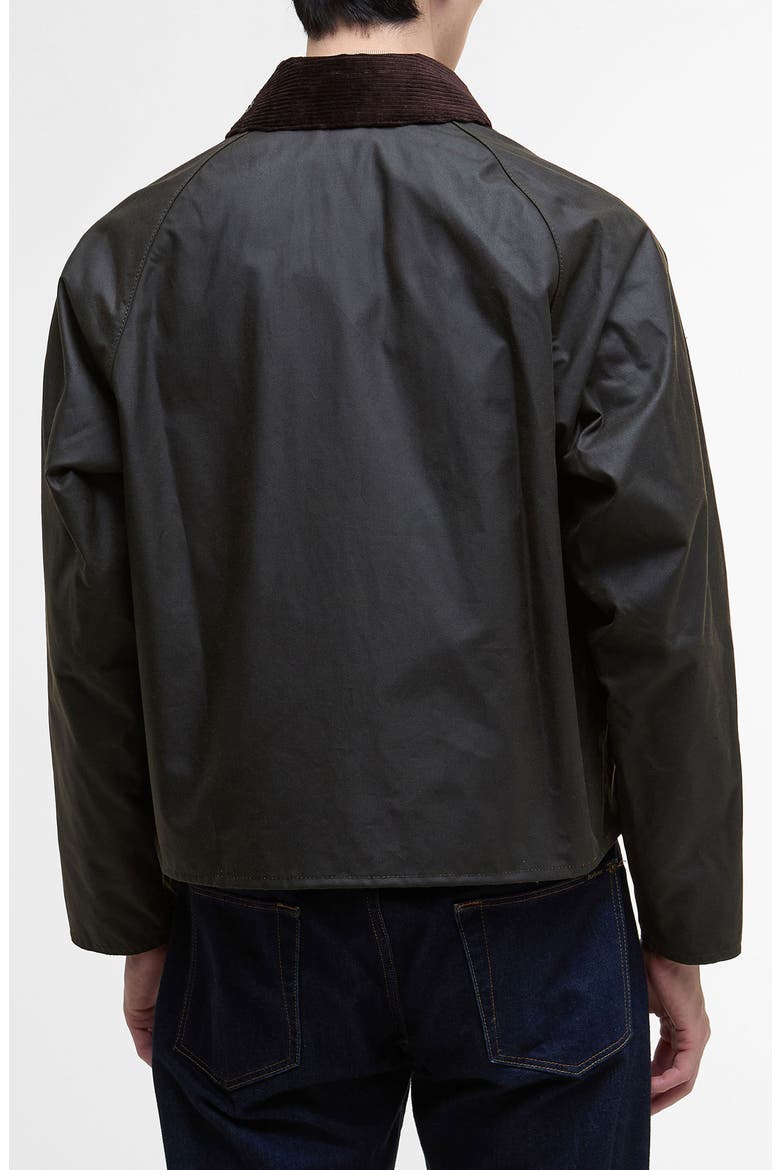 Spey Waxed Cotton Jacket, Alternate, color, OLIVE