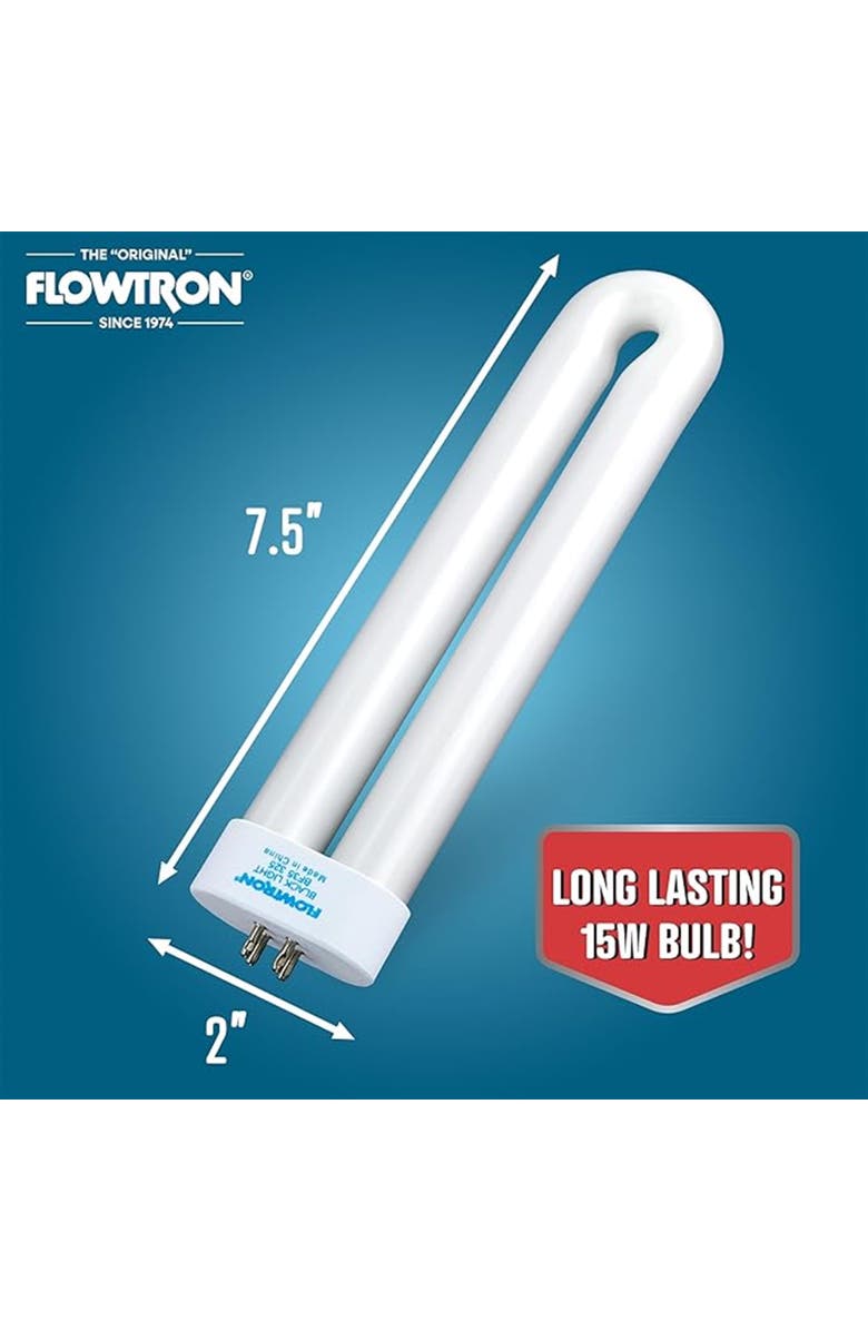 Flowtron BF 35 Replacement UV Bulb (2 Pack) Compatible with BK 15D Bug Zapper for Insect Control, Alternate, color,