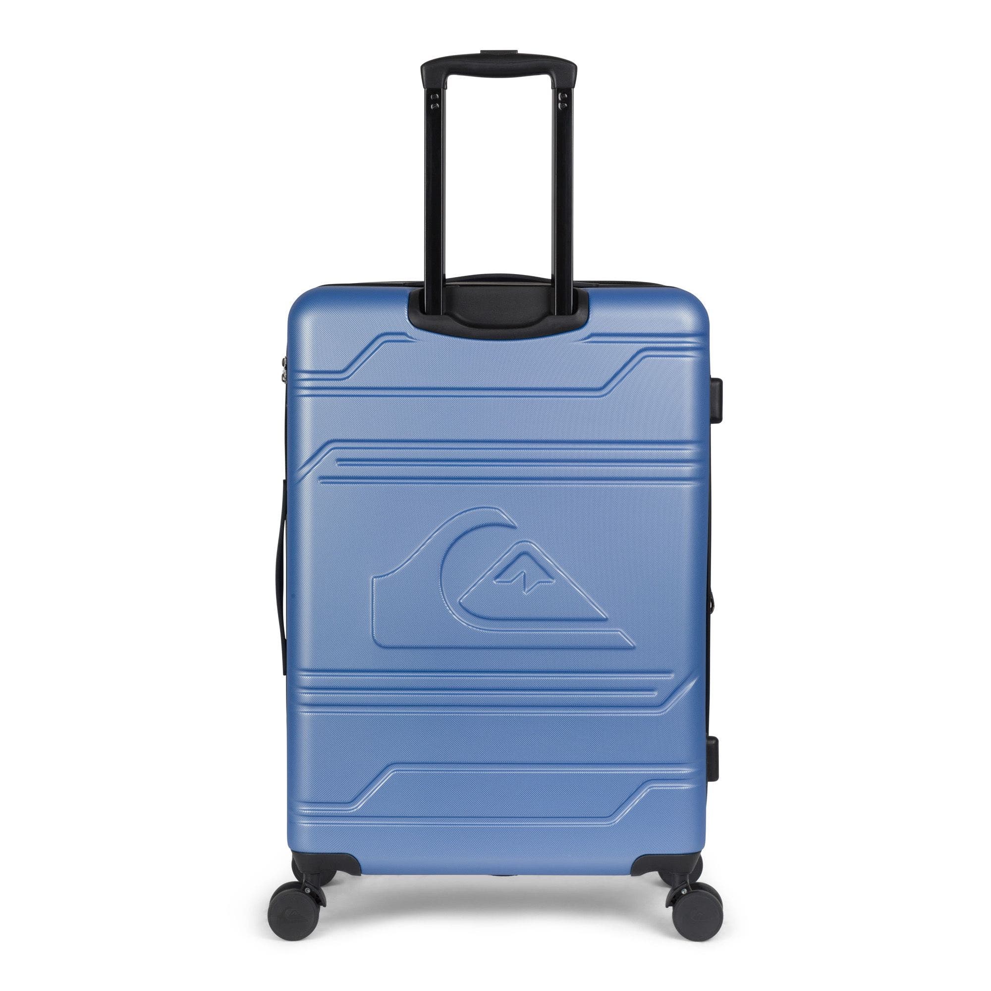 Quiksilver Rincon Suitcases PC Hardside Expandable Luggage with Spinner Wheels, 3-Piece Set, Alternate, color, Ocean Blue