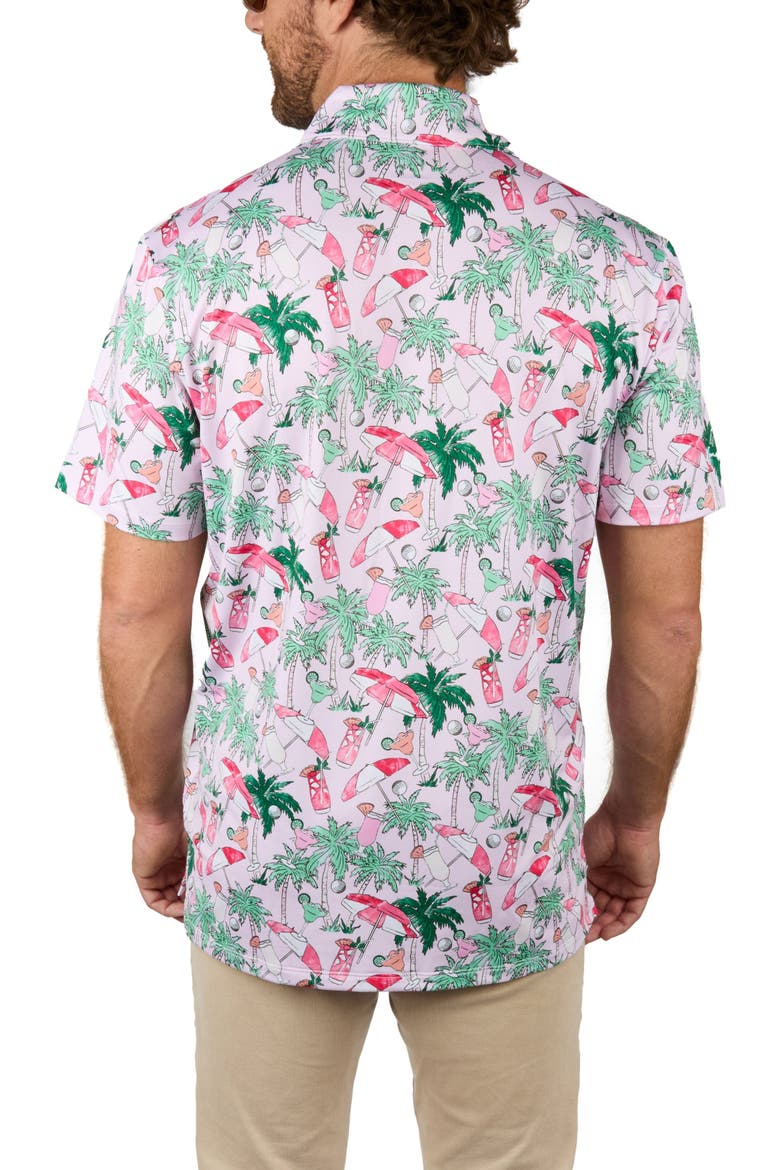 The Masters of Leisure - Golf Shirt, Alternate, color, Pink