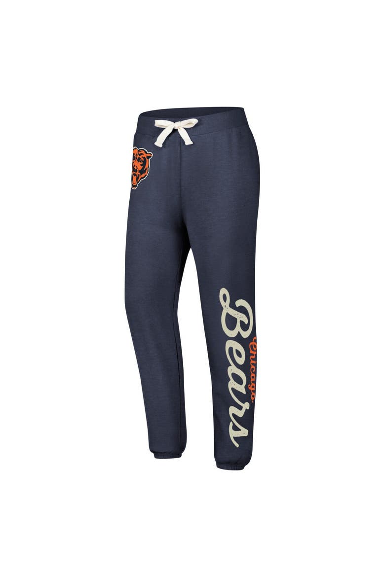 Women's G-III 4Her by Carl Banks Navy Chicago Bears Scrimmage Fleece Pants, Alternate, color, Navy
